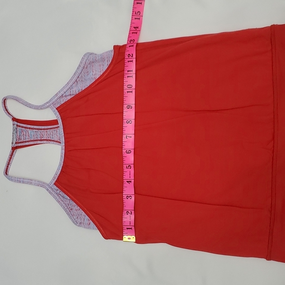 Girls Ivivva/lululemon athletica tank size 10 red - Picture 6 of 6